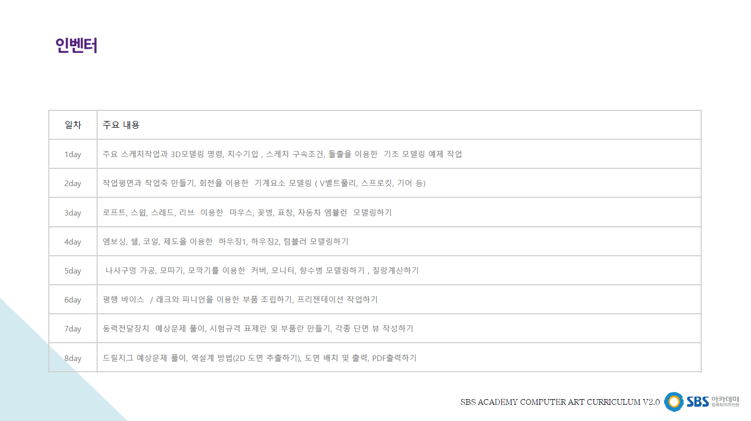 커리큘럼 3